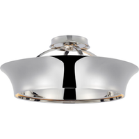 Garland 20" Dual Lit Ring Semi Flush Mount