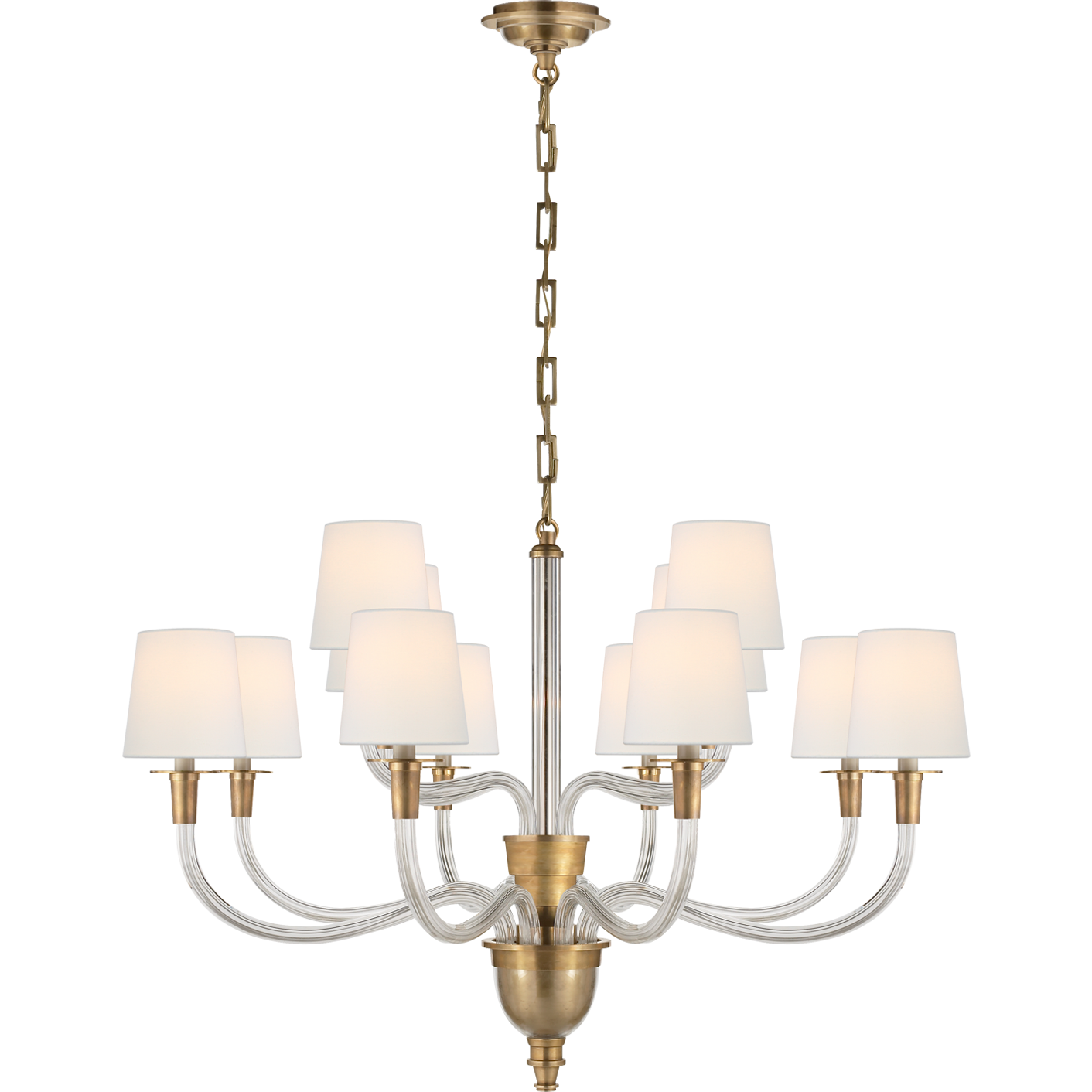 Vivian Large Two-Tier Chandelier