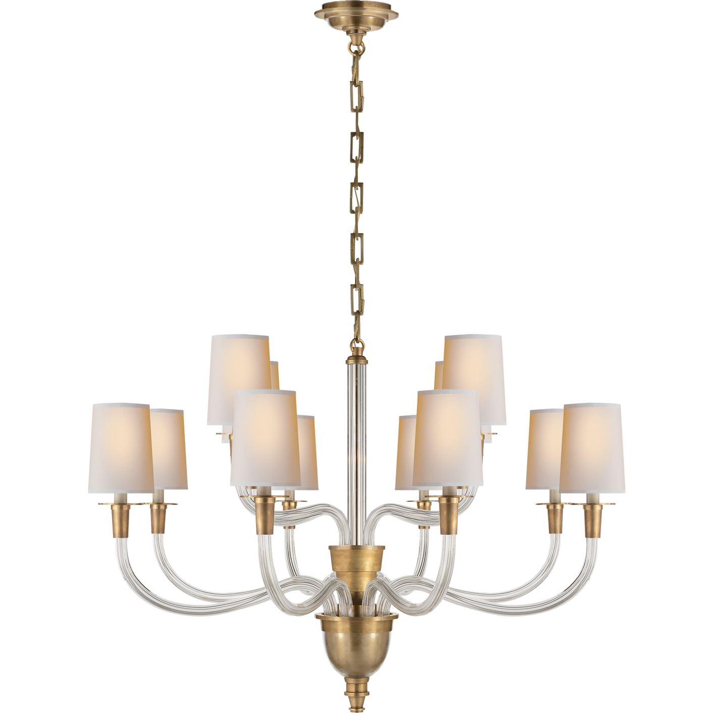 Vivian Large Two-Tier Chandelier