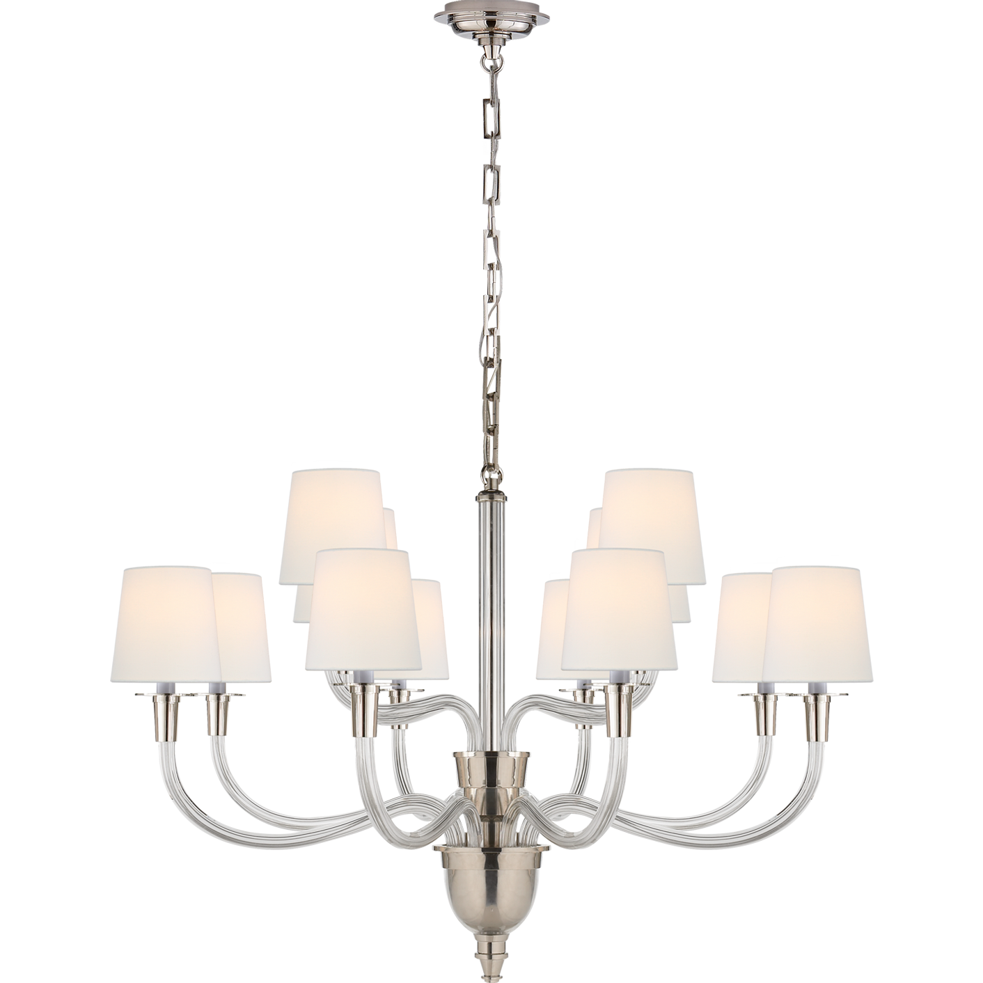 Vivian Large Two-Tier Chandelier