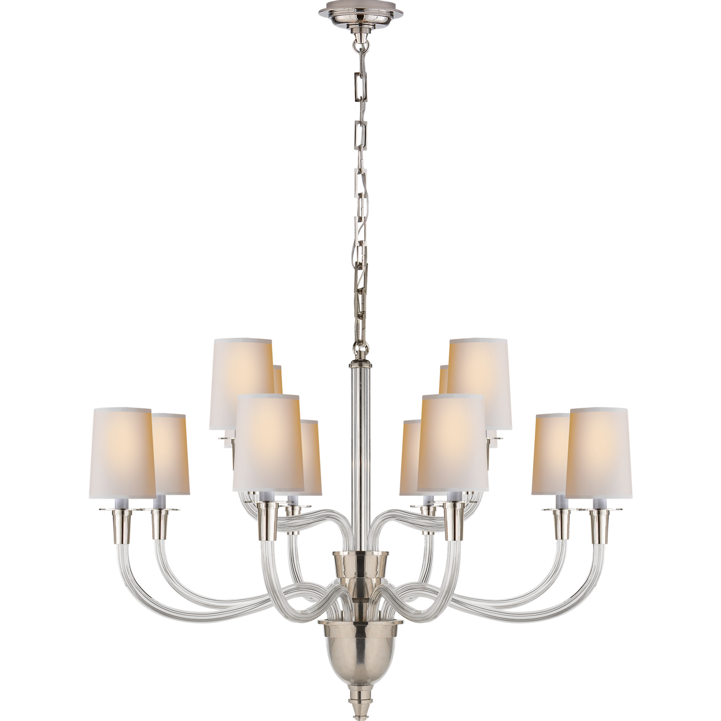 Vivian Large Two-Tier Chandelier