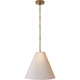Goodman Small Hanging Light with Natural Paper Shade