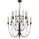 Erika Two-Tier Chandelier