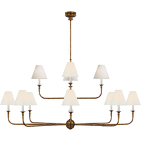 Piaf Grande Two-Tier Chandelier