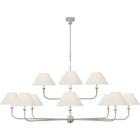 Piaf Oversized Two Tier Chandelier