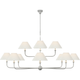 Piaf Oversized Two Tier Chandelier