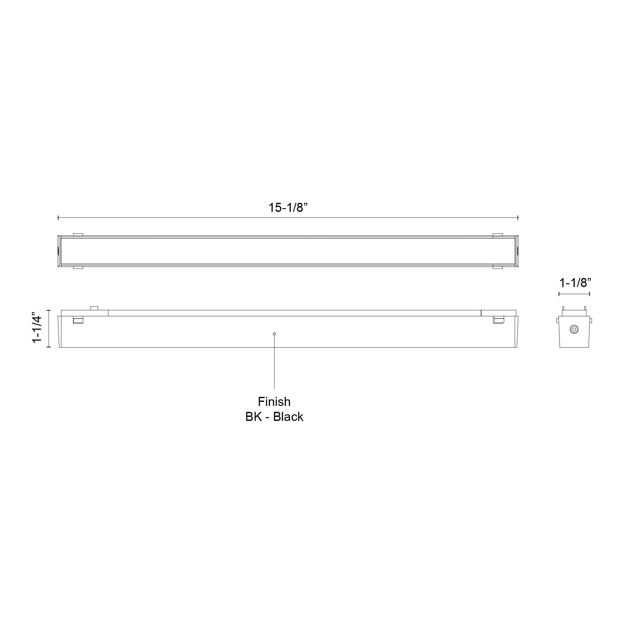 Jaren 15" Trilo Track Light Bar