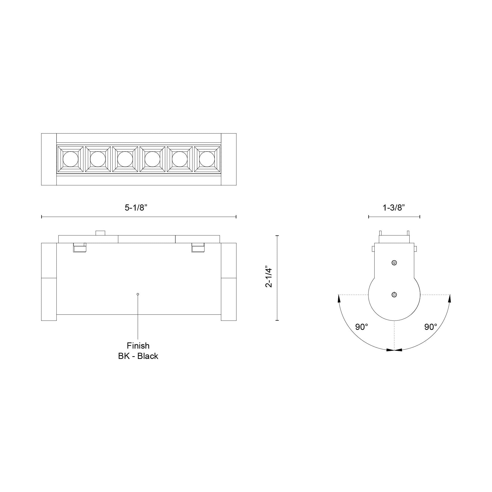 Holo Shift 5" Trilo Track Directional Light