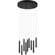 Tubular 9-Light Pendant