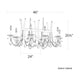 Vesca 8-Light Chandelier
