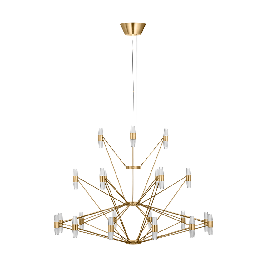 Lassell Three Tier Tall X-Large Chandelier