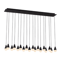 Cupola Alabaster 18-Light Chandelier