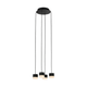 Gable Alabaster 4-Light Chandelier