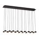 Gable Alabaster 18-Light Chandelier