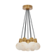 Mina Alabaster 7-Light Small Chandelier