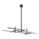 Cityscape Stacked X-Large Linear Chandelier
