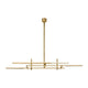 Cityscape Stacked X-Large Linear Chandelier