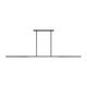 Cityscape X-Large Linear Chandelier