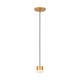 Gable Alabaster 1-Light Pendant