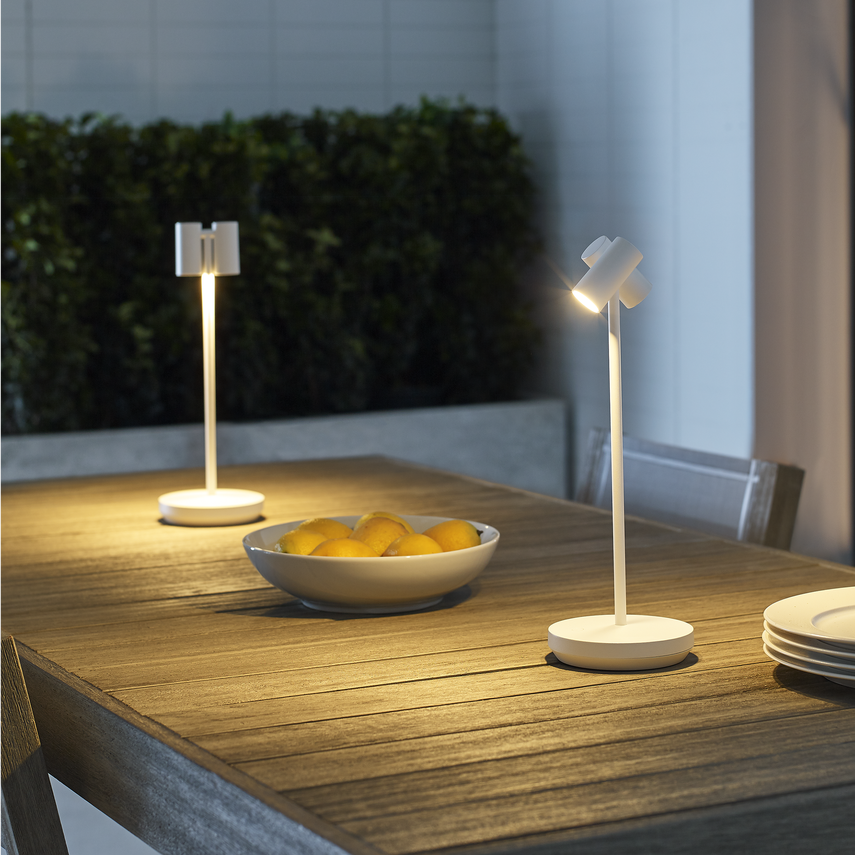 Doppia Accent Rechargeable Table Lamp