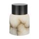 Caspe Alabaster 7 Rechargeable Table Lamp
