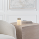 Caspe Alabaster 7 Rechargeable Table Lamp