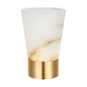 Caspe Alabaster 8 Rechargeable Table Lamp