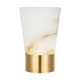Caspe Alabaster 8 Rechargeable Table Lamp