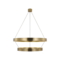 Connery 40" Two-Tier Ring Chandelier