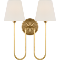 Polaris 17" Double Sconce
