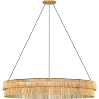 Differo 40" Layered Ring Chandelier