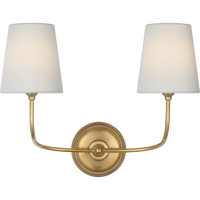 Vendome 16" Cordless Double Sconce