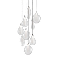 Victoria 9 Head LED Multi Pendant