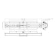 Cylindrius LED CCT 24" Vanity