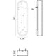 Marblestone 1-Light 16" Wall Sconce
