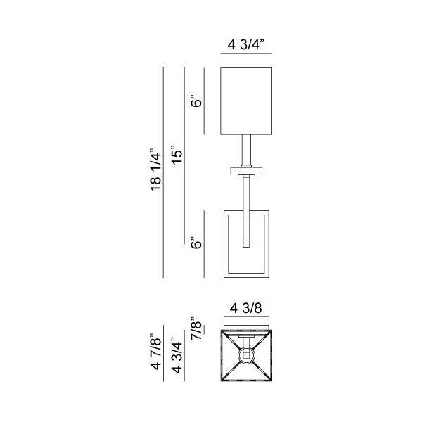 Wall Sconce Collections 1-Light Sconce