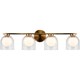 Derbishone 4-Light Wall Sconce