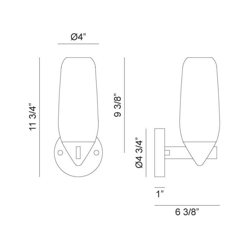 Reya 1-Light Wall Sconce