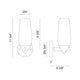 Reya 1-Light Wall Sconce
