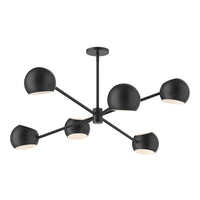Willow 37" 6-Light Chandelier