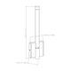 Saskia LED 16" Wall Sconce