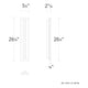 Lyrikal 27" LED Wall Sconce