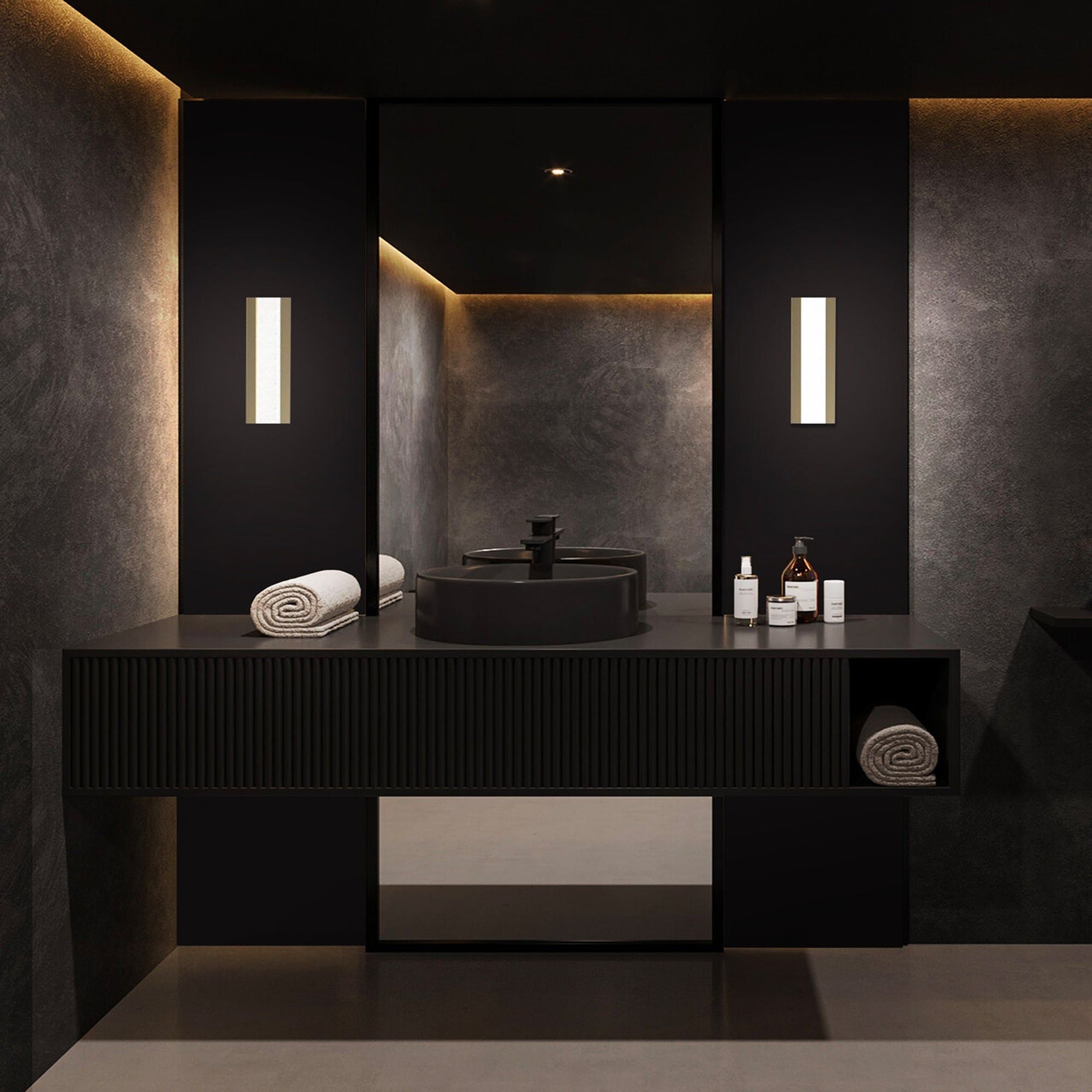 Posh 21" LED Bath Vanity & Wall Light