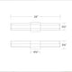 Remi 24" LED Bathroom Vanity & Wall Light