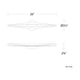Jagger 26" LED Bath Vanity & Wall Light