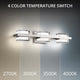 Interlok 24" LED Bath Vanity & Wall Light