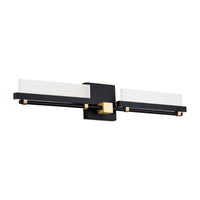 Two Fold 27" LED Bath Vanity & Wall Light