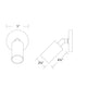 Cylinder LED Single Adjustable Indoor/Outdoor Wall Light