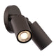 Cylinder LED Double Adjustable Indoor/Outdoor Wall Light