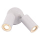 Cylinder LED Double Adjustable Indoor/Outdoor Wall Light